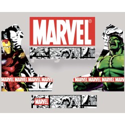 Marvel Hulk Iron manBartop