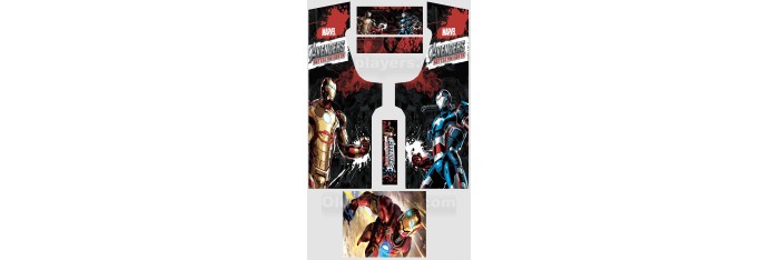 Avengers Modele 1 Stickers Pour Borne d'arcade