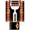 Fire Ball Stickers Pour Borne d'arcade