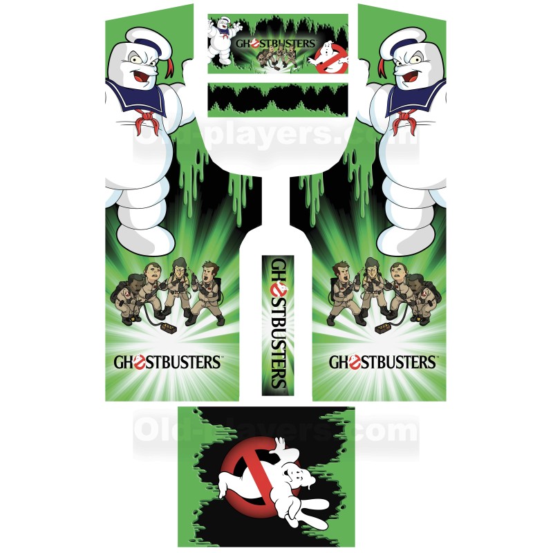 Ghostbuster Modele 2 Stickers Pour Borne d'arcade