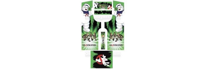 Ghostbuster Modele 2 Stickers Pour Borne d'arcade