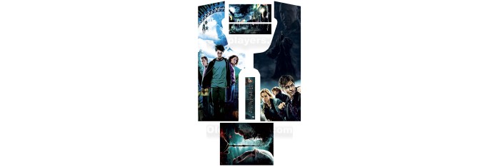 Harry Potter Modele 1 Stickers Pour Borne d'arcade