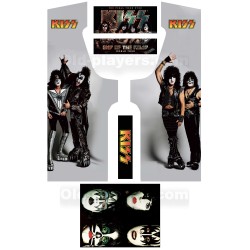 Kiss Stickers Pour Borne...