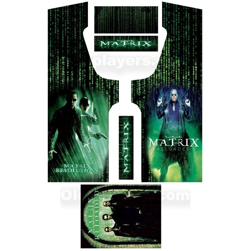 Matrix Stickers Pour Borne d'arcade