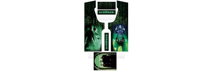 Matrix Stickers Pour Borne d'arcade