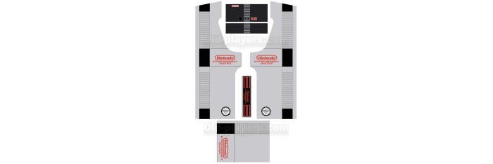 Nintendo Modele 1 Stickers Pour Borne d'arcade