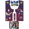 Olive et Tom Captain Tsubasa Barcelone Stickers Pour Borne d'arcade