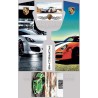 Porsche Modele 2 Stickers Pour Borne d'arcade