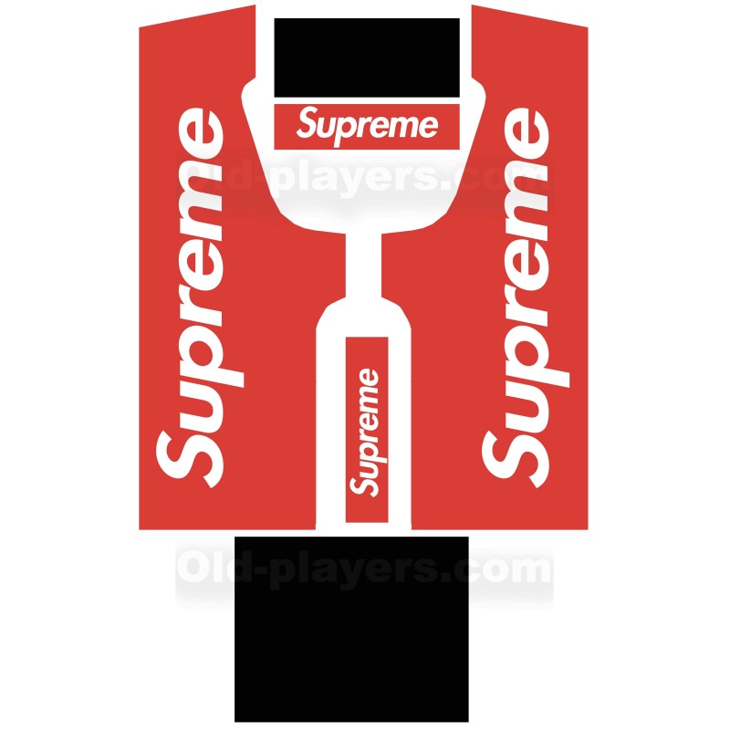 Supreme Stickers Pour Borne d'arcade