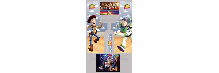 Toy Story Modele 2 Stickers Pour Borne d'arcade