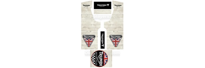 Triumph Stickers Pour Borne d'arcade