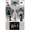 Valentino Rossi Modele 1 Stickers Pour Borne d'arcade