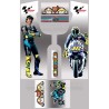 Valentino Rossi Modele 2 Stickers Pour Borne d'arcade