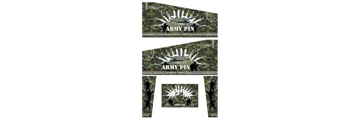 Army pinball Pincab & Flipper