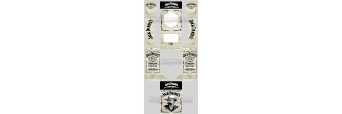 Jack Daniel Modele 3 Dartcab & fléchettes